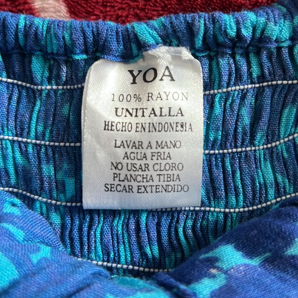 EUC Mexican Boho Pattern Maxi Dress - Size XS - Picture 7 of 8